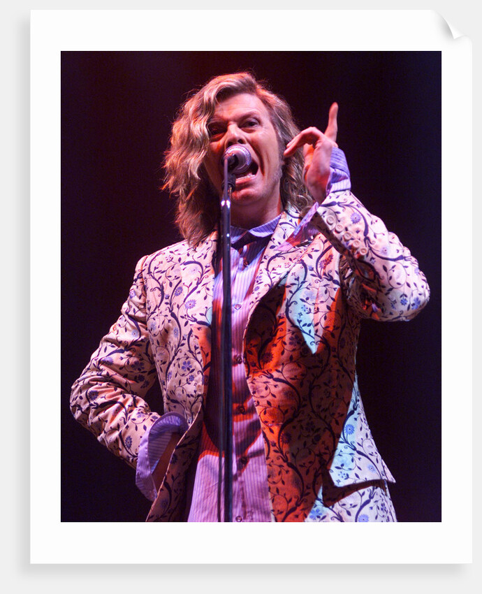 DAVID BOWIE GLASTONBURY FESTIVAL 2000 by Atkinson