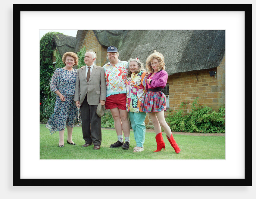 Photocall for new BBC production 'Keeping up Appearances' by Williams
