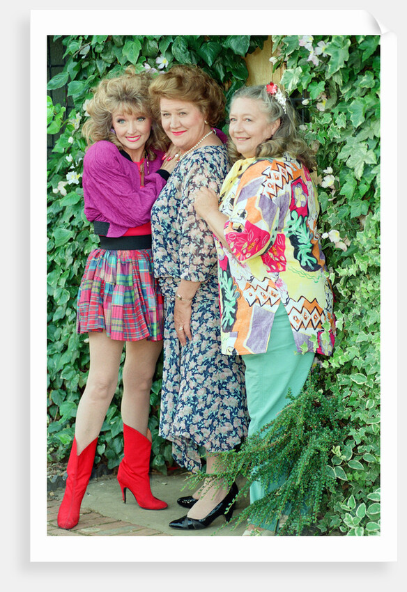 Photocall for new BBC production 'Keeping up Appearances' by Williams