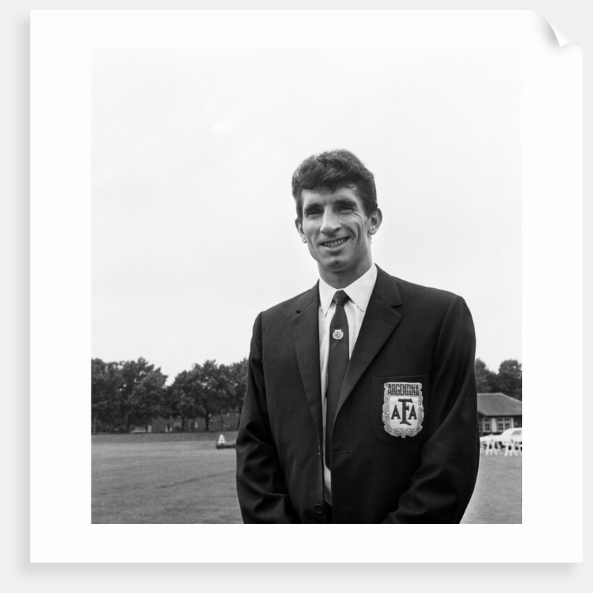 Antonio Rattin by Gerry Armes