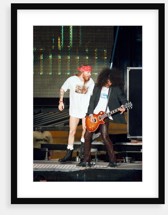 Guns N' Roses on stage, 1992 by Staff