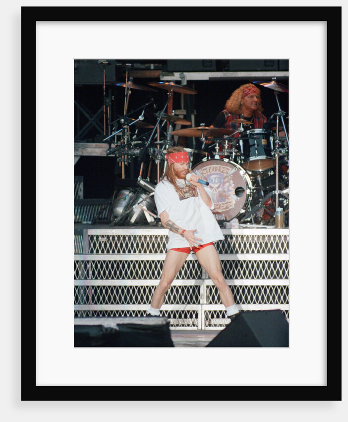 Guns N' Roses on stage, 1992 by Staff
