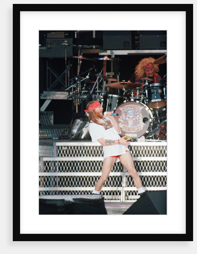 Guns N' Roses on stage, 1992 by Staff