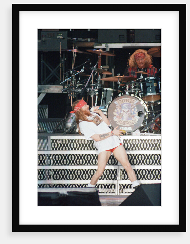 Guns N' Roses on stage, 1992 by Staff
