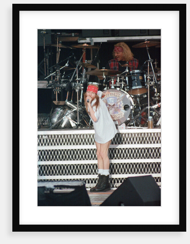 Guns N' Roses on stage, 1992 by Staff
