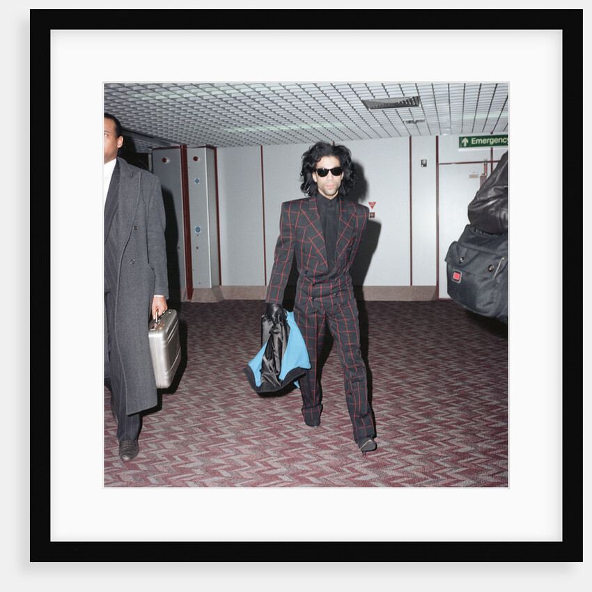 Prince performing 1993 by Victor Crawshaw