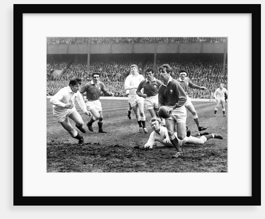 Wales v England March 1970 by Western Western Mail Archive