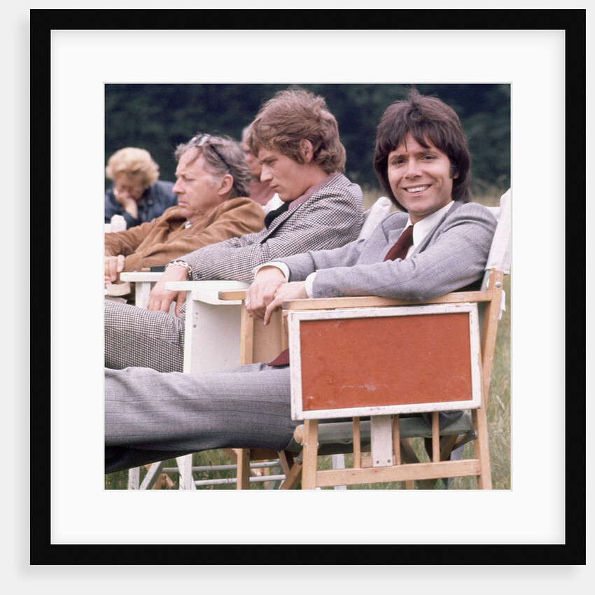 Cliff Richard and Anthony Andrews by Staff