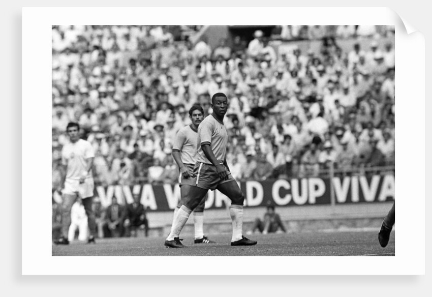 Brazil vs Czechoslovakia 1970 World Cup by Fresco Olley