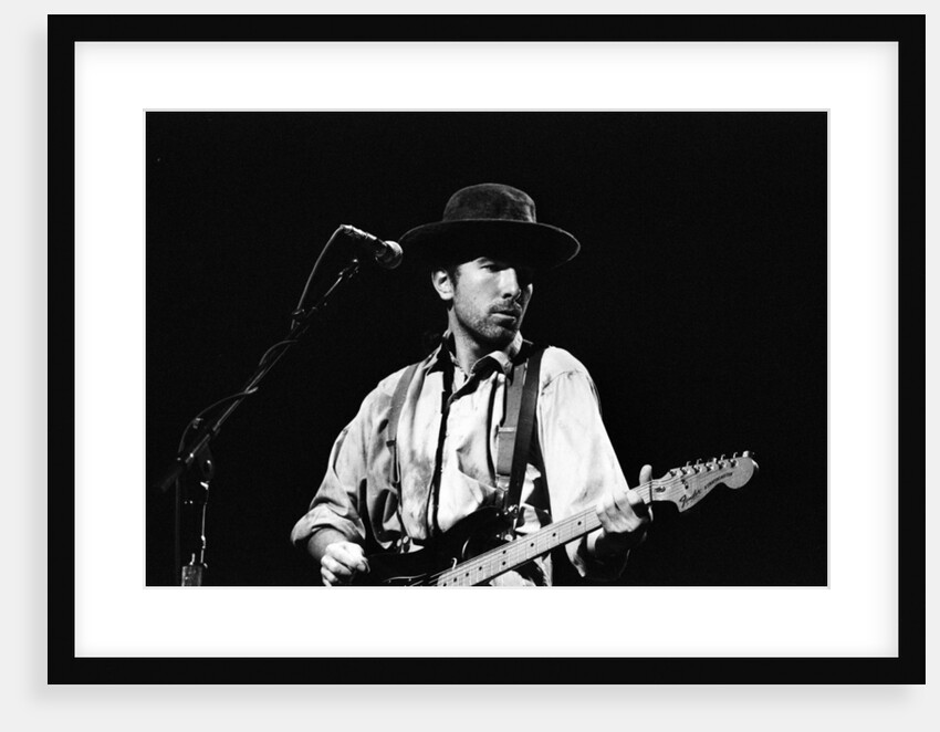 U2 performing at the NEC 1987 by Reavenall