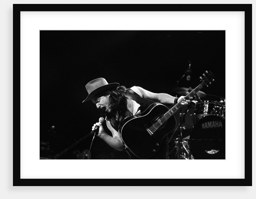 U2 performing at the NEC 1987 by Reavenall