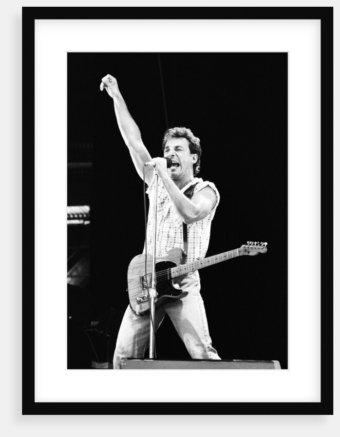 Bruce Springsteen, 1985 by Peter Stone