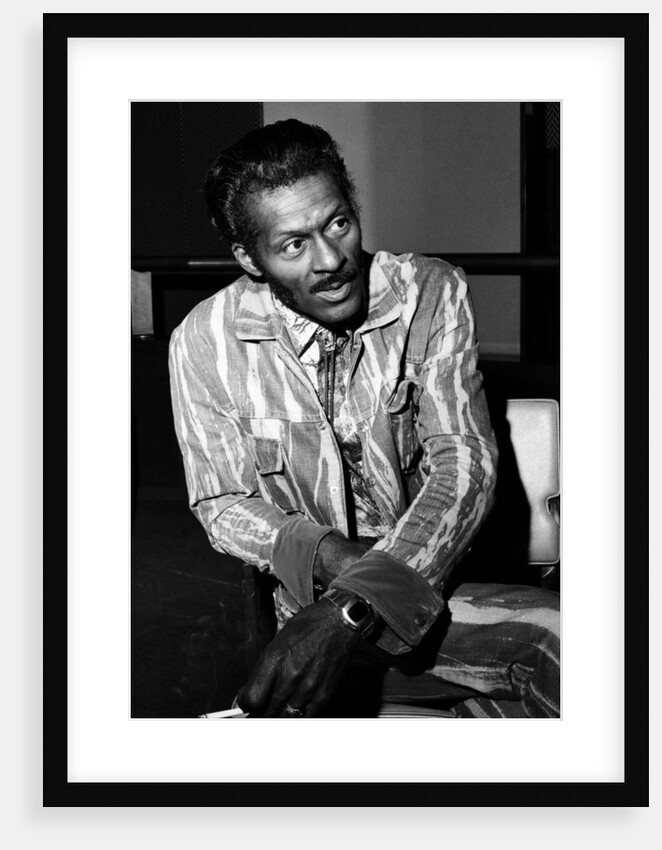 Chuck Berry, 1976 by Bill Kennedy