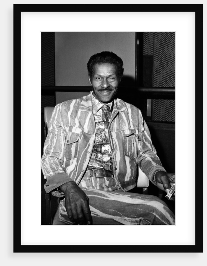 Chuck Berry, 1976 by Bill Kennedy