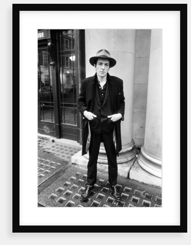 Joe Strummer, 1981 by Eric Harlow