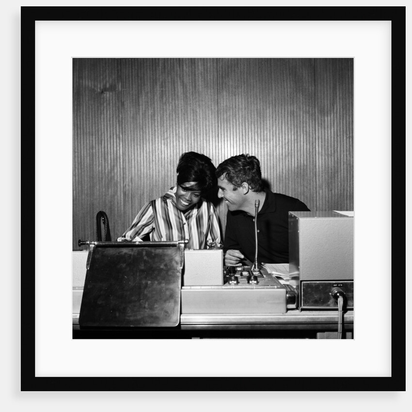 Dionne Warwick & Burt Bacharach, 1964 by Bela Zola