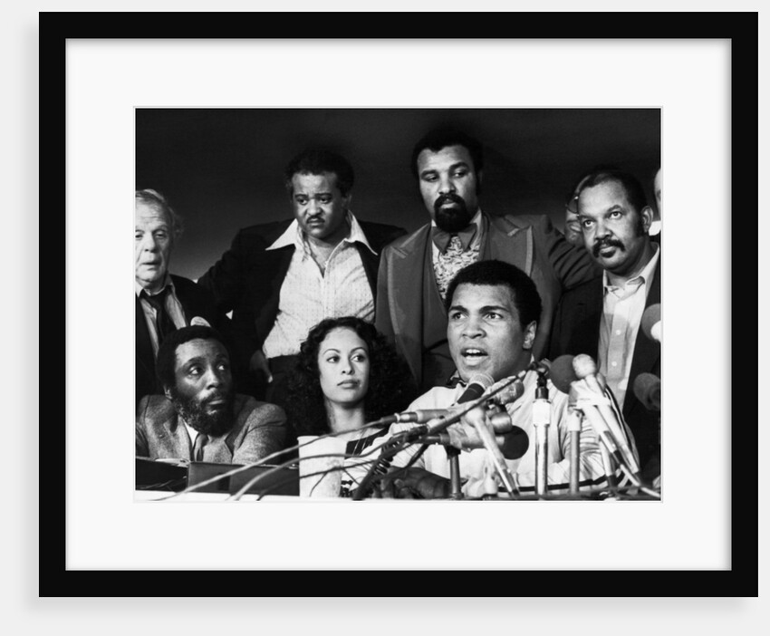 Muhammad Ali press conference by Anonymous