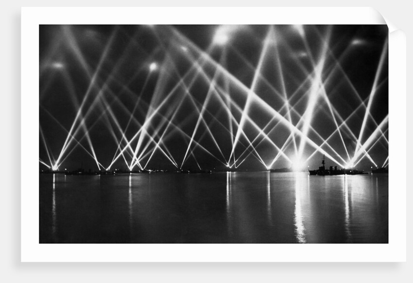 The King with his fleet. by Staff