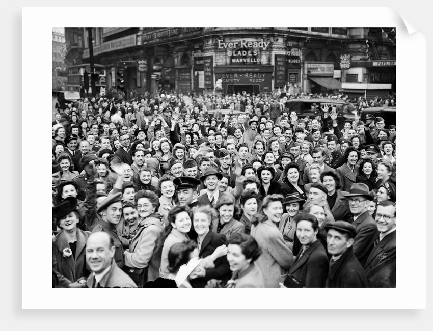 VE Day celebrations in London 1945 by Nixon & Greaves
