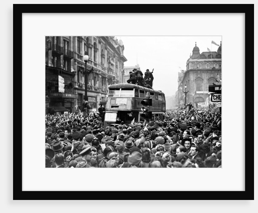 VE Day celebrations in London 1945 by Nixon & Greaves