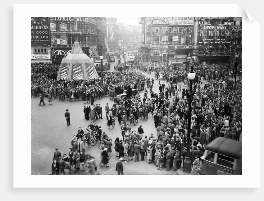 VE Day celebrations in London 1945 by Nixon & Greaves
