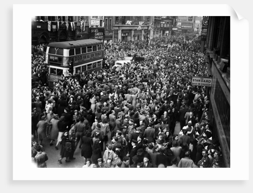 VE Day celebrations in London 1945 by Nixon & Greaves