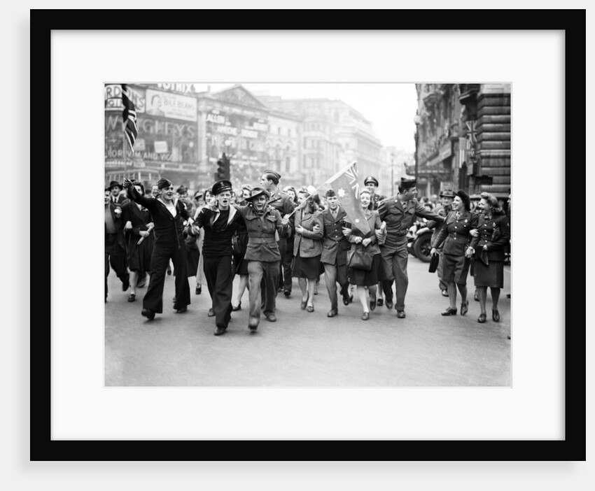 VE Day celebrations in London 1945 by Nixon & Greaves