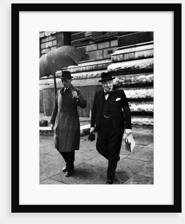 Winston Churchill 1945 by Staff