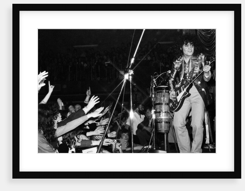 T Rex in concert, 1972 by Frederick Warren