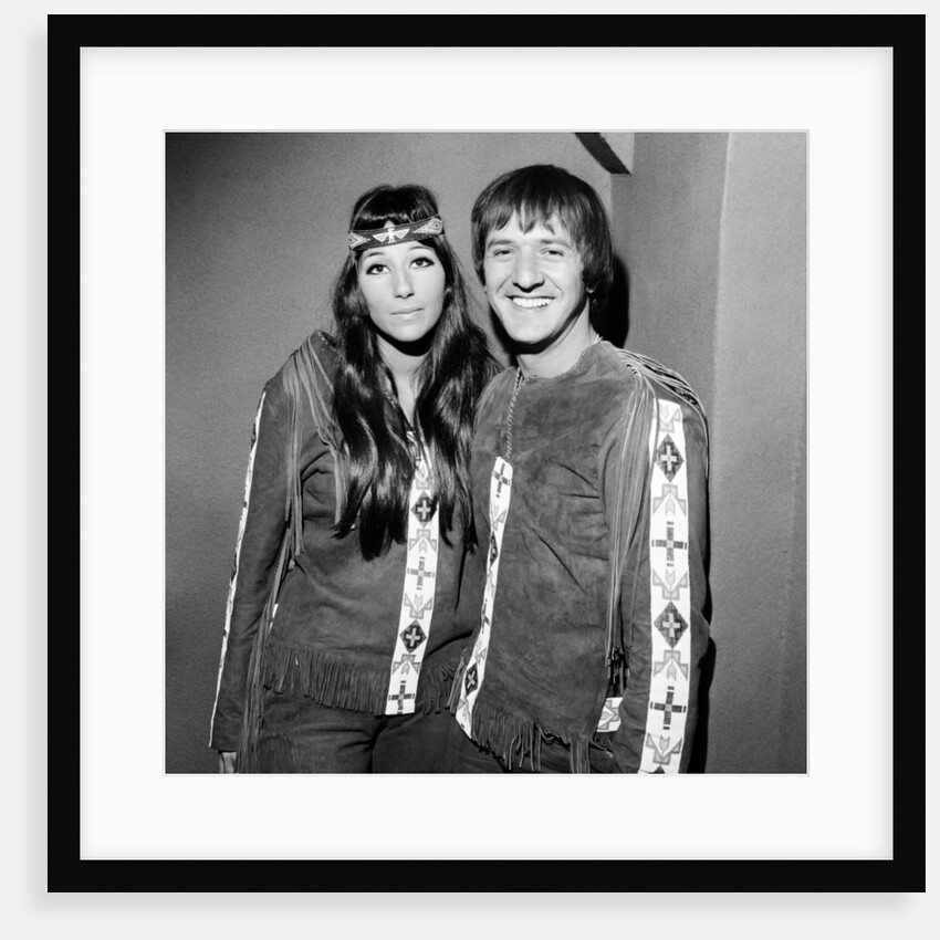 Sonny and Cher, 1966 by Eric Harlow