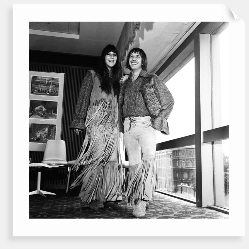 Sonny and Cher, 1965 by Eric Harlow