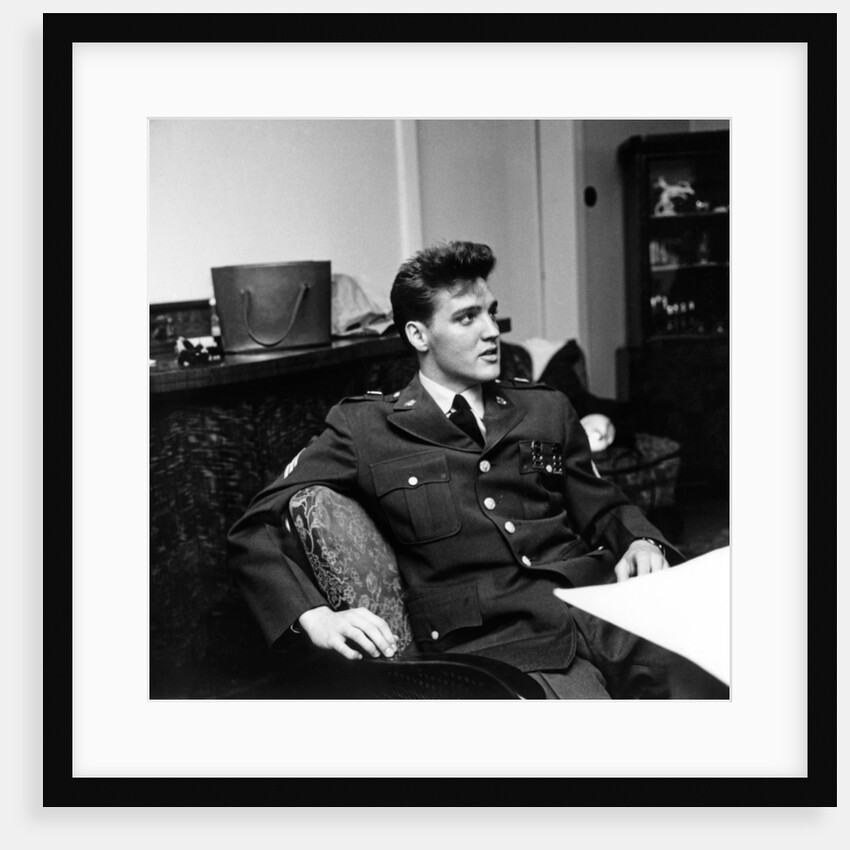 Elvis Presley 1960 by Anonymous