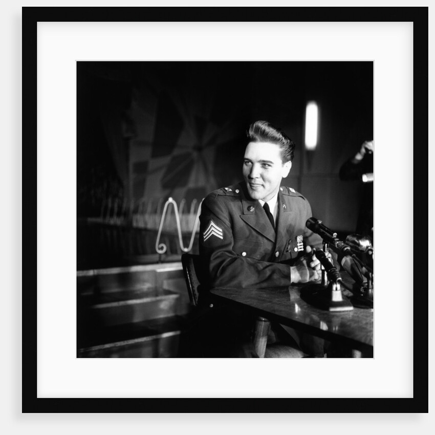 Elvis Presley 1960 by Anonymous