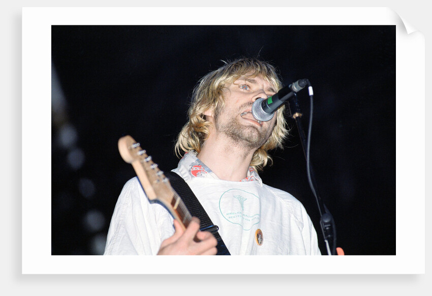 Nirvana at  Reading 1992 by Anonymous