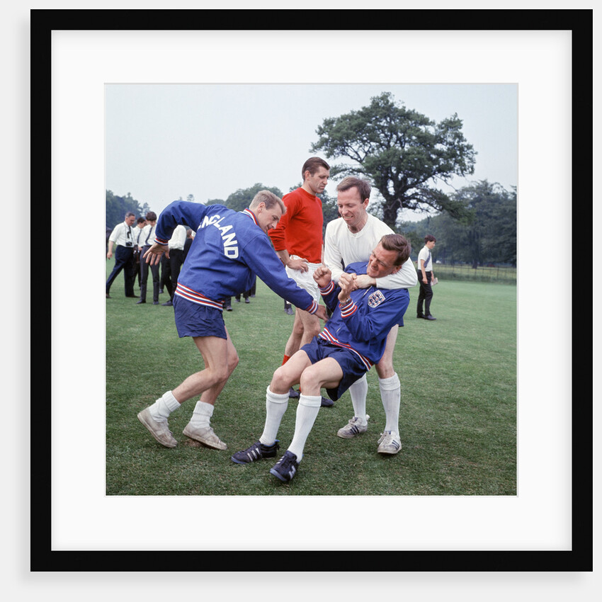 England International Football 1960s by Peter Sheppard