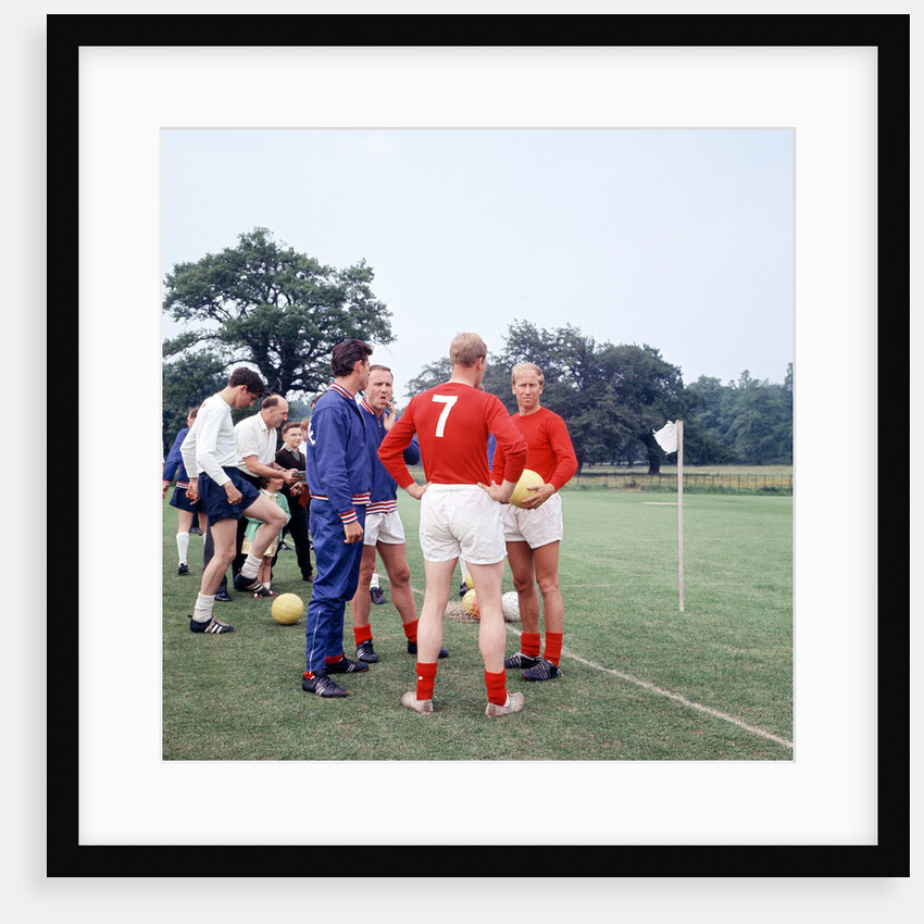 England International Football 1960s by Peter Sheppard