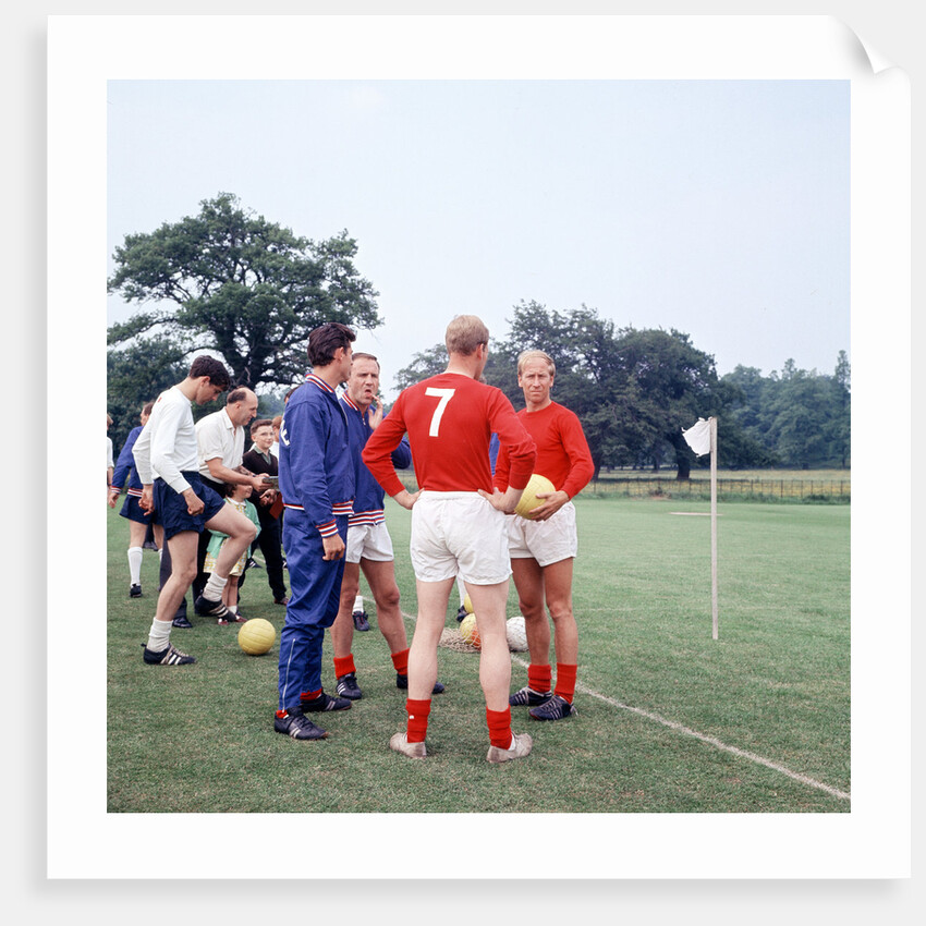 England International Football 1960s by Peter Sheppard