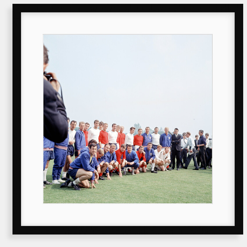 England International Football 1960s by Peter Sheppard