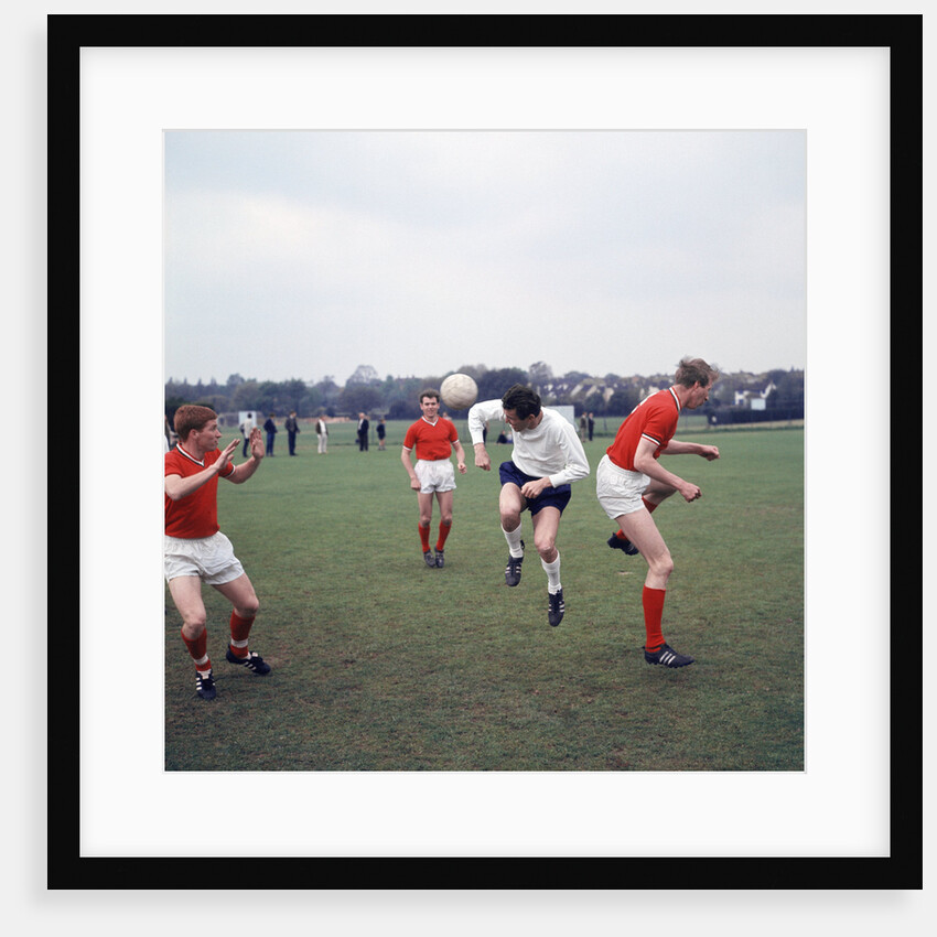 England International Football 1960s by Monte Fresco