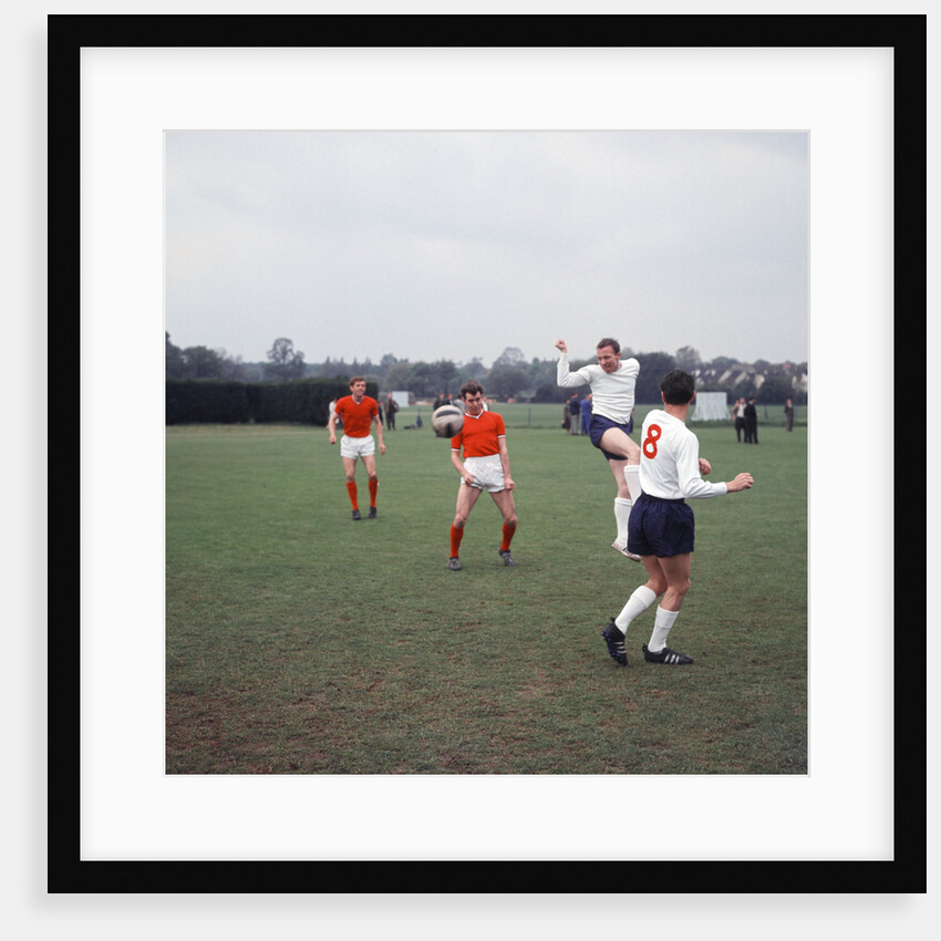 England International Football 1960s by Monte Fresco