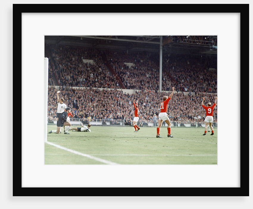 England International Football 1960s by John Varley