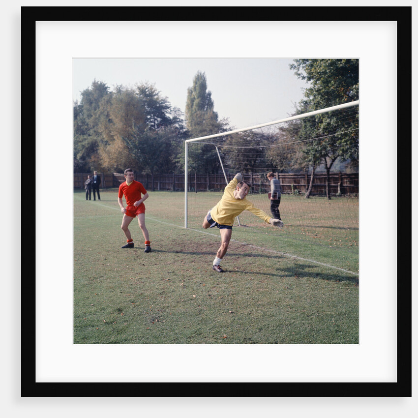 England International Football 1960s by Monte Fresco