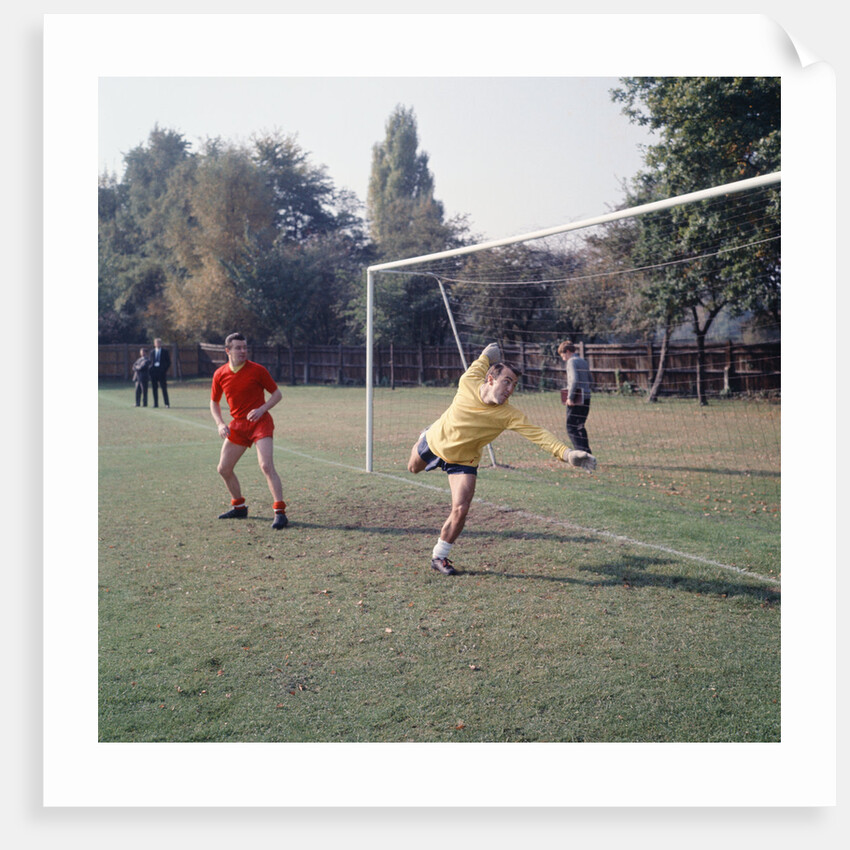 England International Football 1960s by Monte Fresco