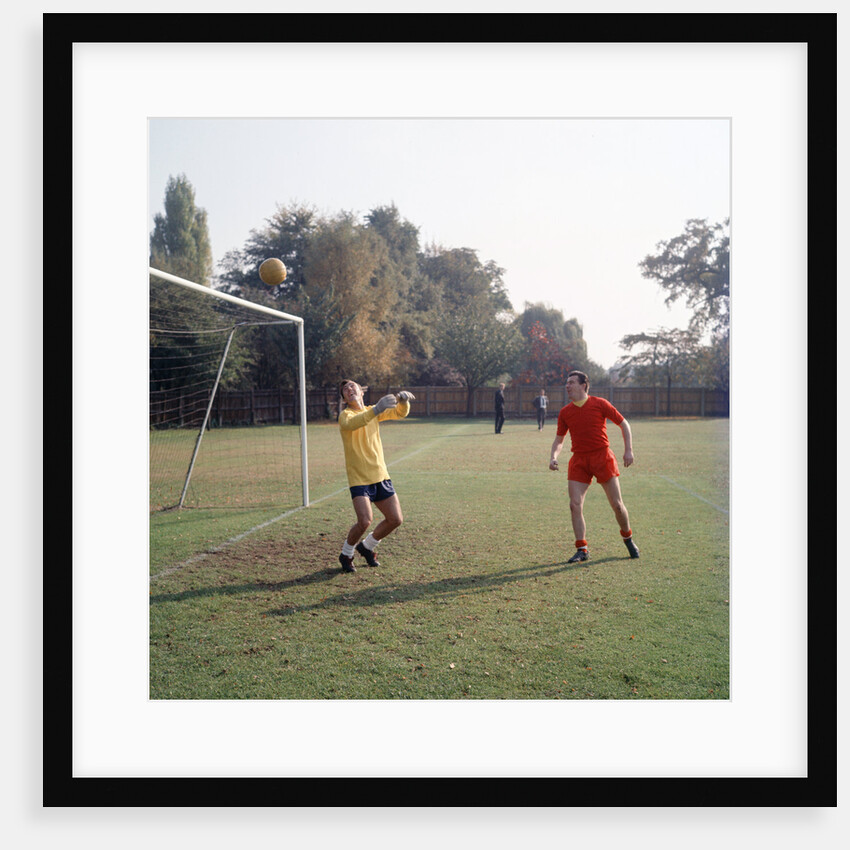 England International Football 1960s by Monte Fresco