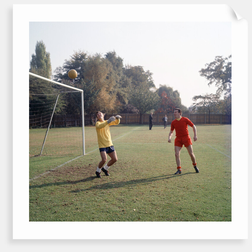 England International Football 1960s by Monte Fresco