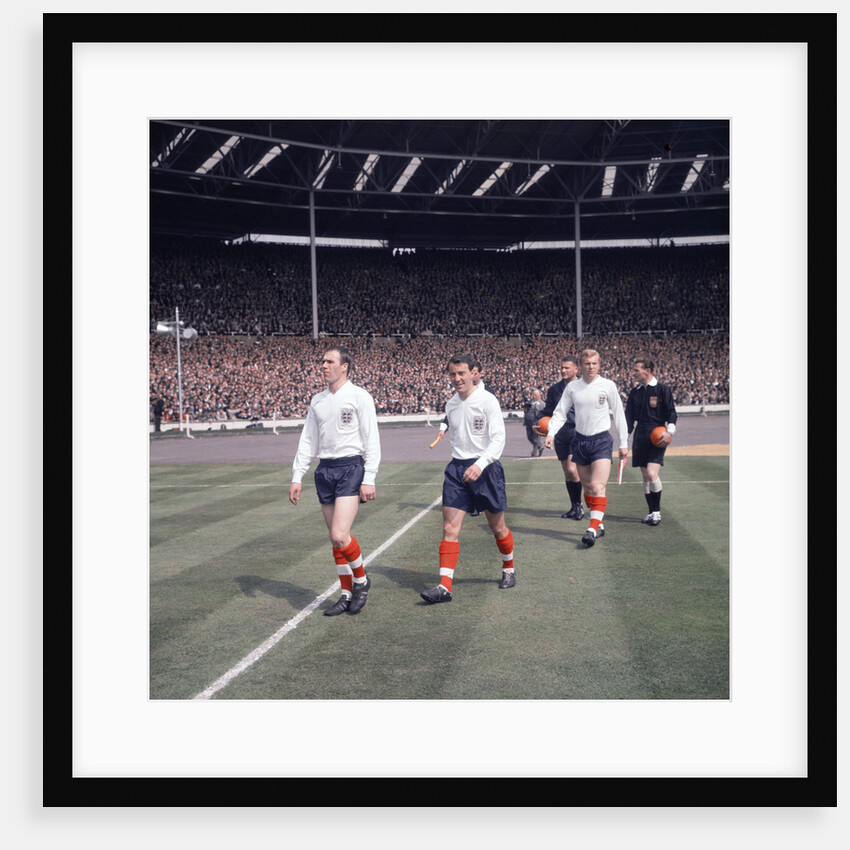 England International Football 1960s by Anonymous