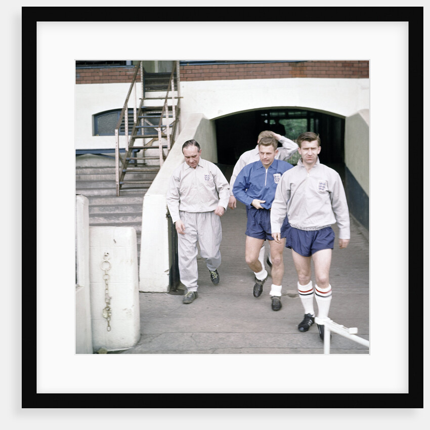England International Football 1960s by Charlie Ley