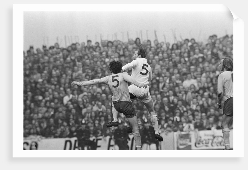 FA Cup Quarter Final match at Elland Road. Leeds United 2 v Tottenham Hotspur 1. by Peter Cook