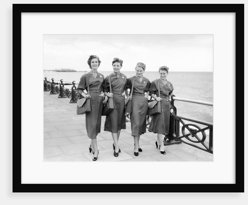 Carol Bednar, Diana Segal, Judy Dunlop and Dian Miller the Bighton Promettes by Staff