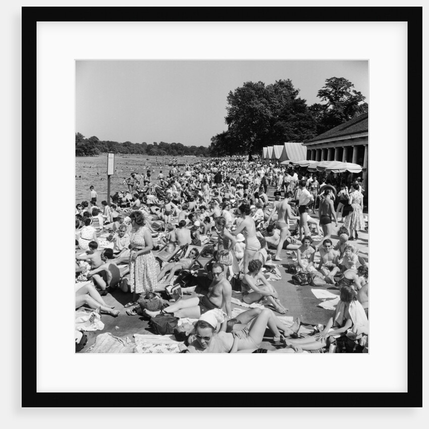 London's Hyde Park Lido by Dean Dixie